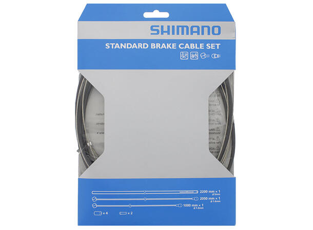 Shimano Standard Bremsewire sett MTB/Road